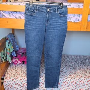 Martha Stewart Blue Skinny Jeans